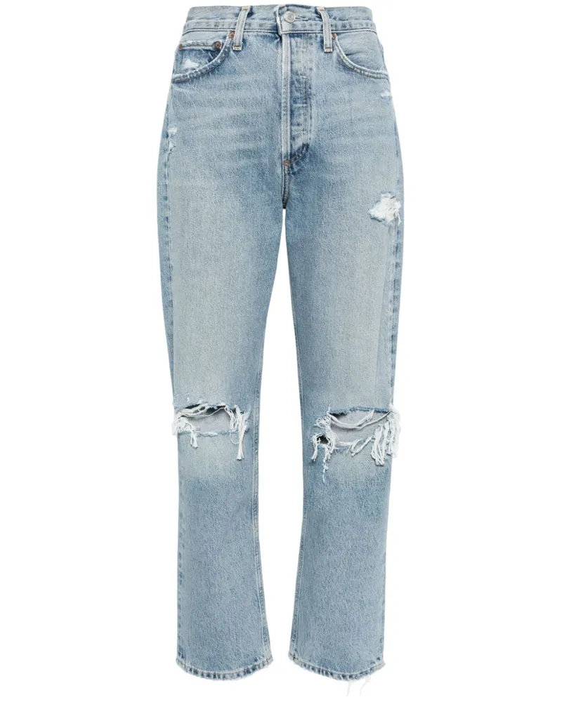 AGOLDE Gerade 90s Jeans Blau