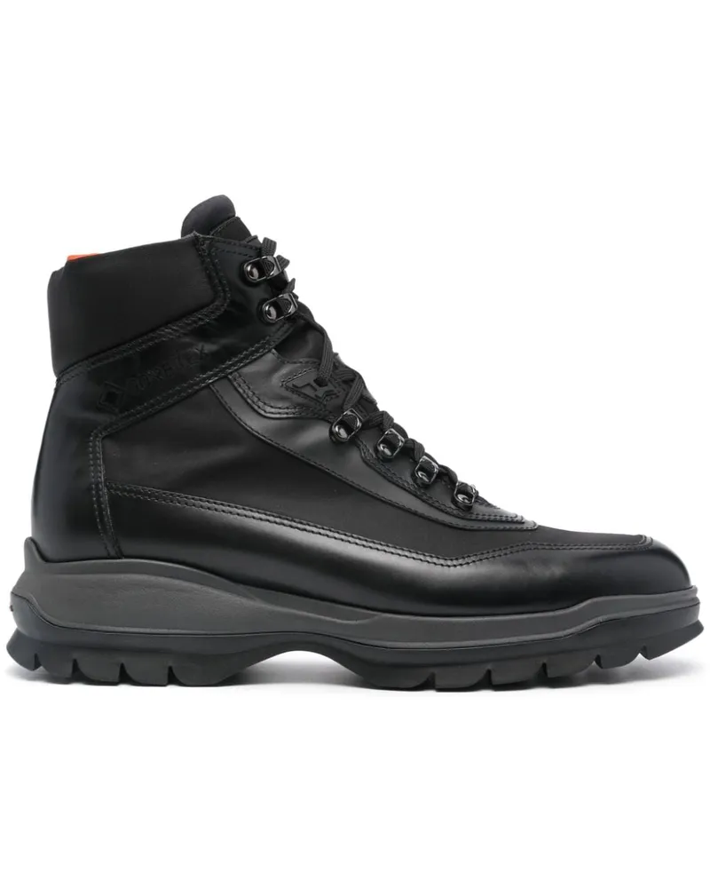 Santoni x Gore-Tex Hiking-Boots - Schwarz Schwarz
