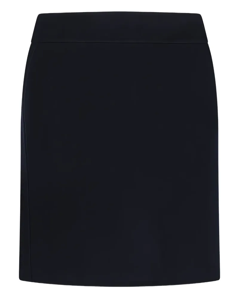 Max Mara Gerader Aida Minirock - Schwarz Schwarz