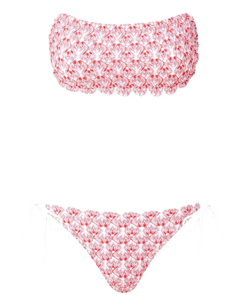 Missoni Gestrickter Bikini - Rosa Rosa