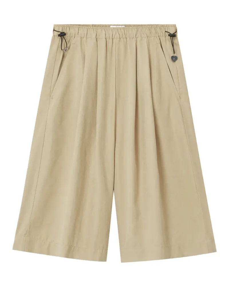 Izzue Shorts mit Herzanhänger - Nude Nude