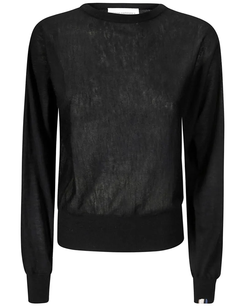 extreme cashmere Raven Sweatshirt - Schwarz Schwarz