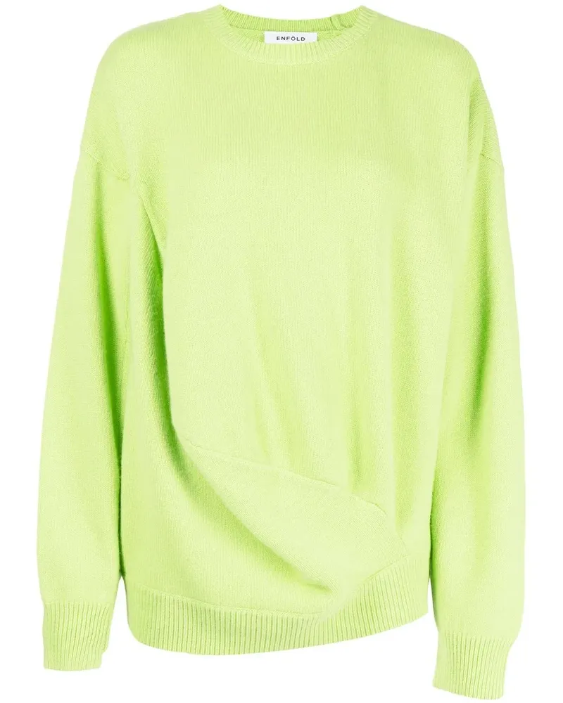 ENFÖLD Gestricktes Sweatshirt - Grün Grün