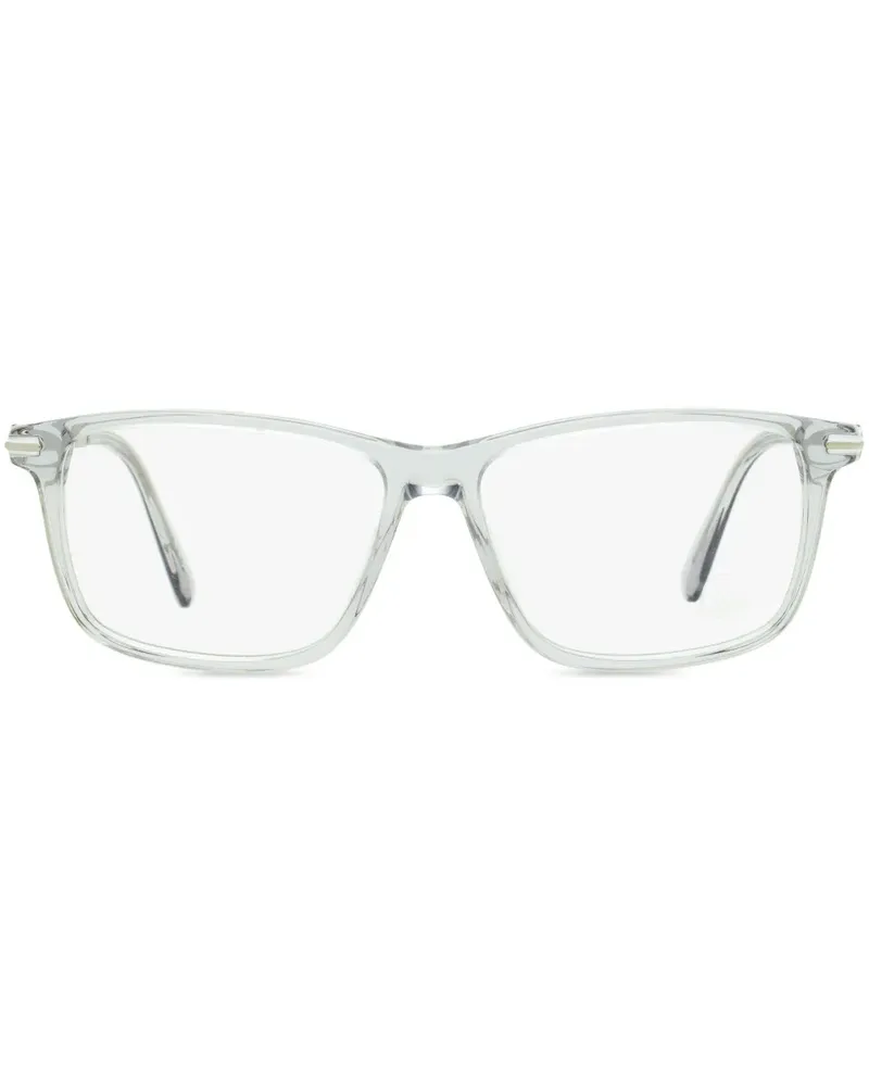 Moncler ML5205F Brille mit eckigem Gestell - Grau Grau