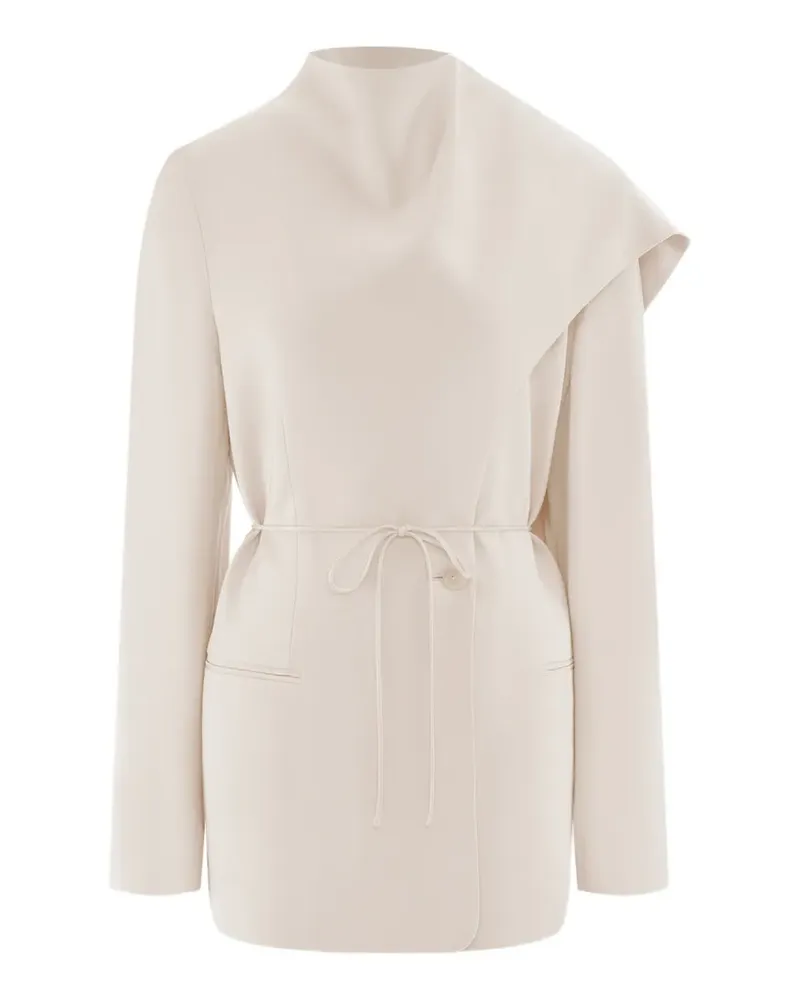 12 STOREEZ Asymmetrischer Petra Blazer - Nude Nude