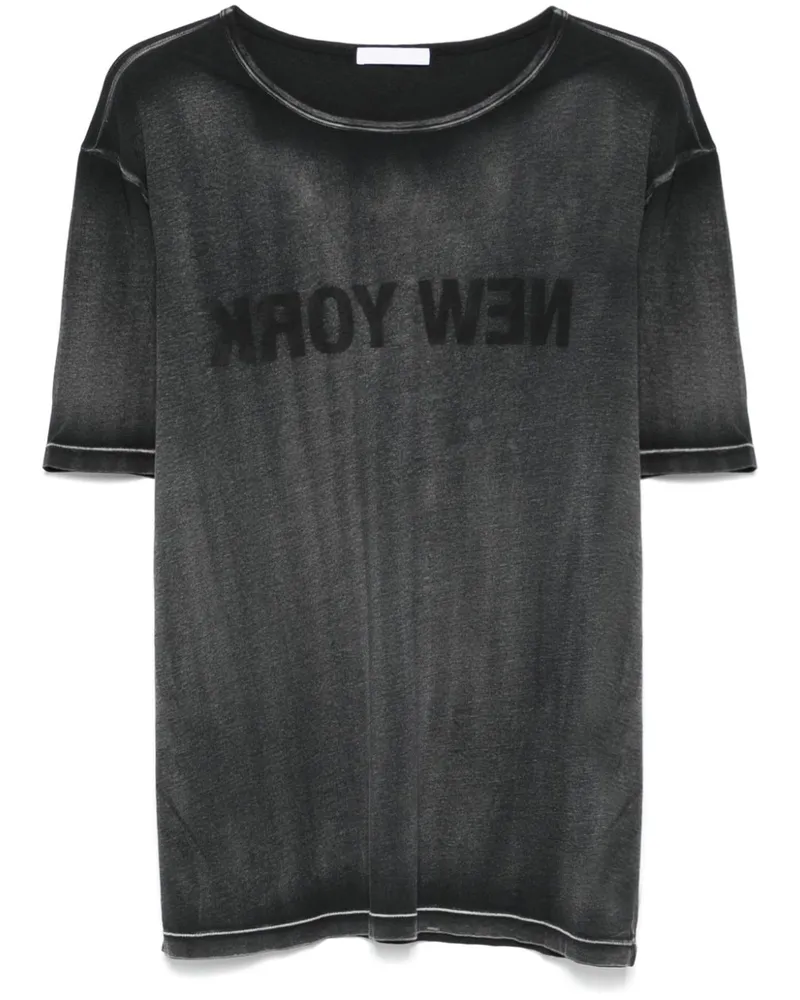 Helmut Lang New York T-Shirt - Schwarz Schwarz