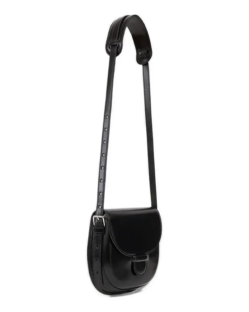 Christophe Lemaire Cartridge Schultertasche - Schwarz Schwarz