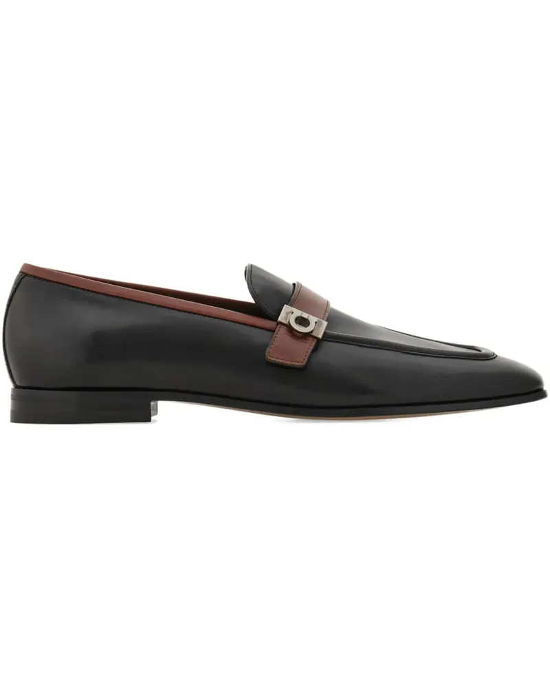 Ferragamo Loafer mit Gancini Hug-Spange - Braun Braun