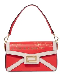 Lancel Mittelgroße Tasche mit Klappdeckel Rot