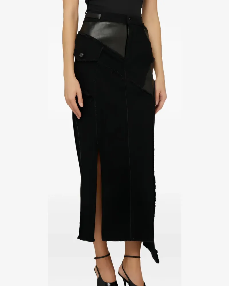 Tom Ford Asymmetrischer Rock - Schwarz Schwarz