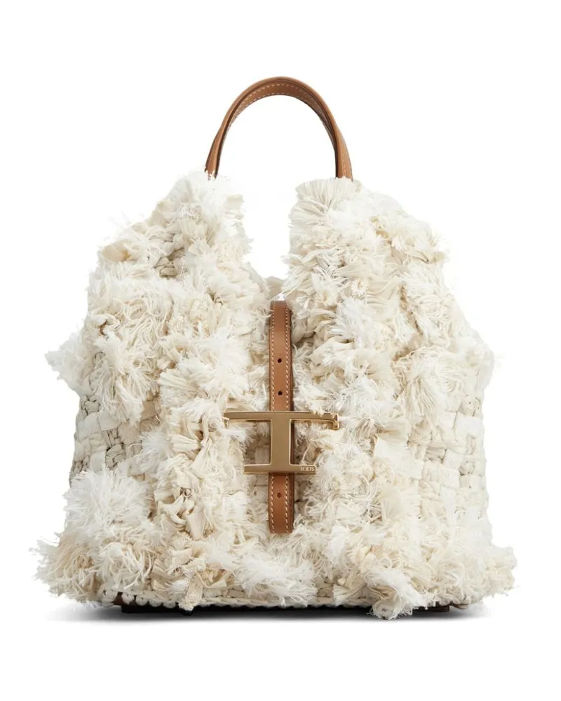 TOD'S Handtasche aus Shearling Nude