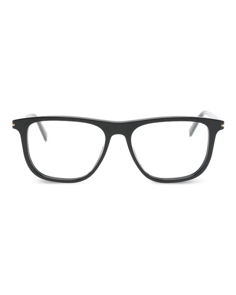 Gucci Brille mit eckigem Gestell - Schwarz Schwarz