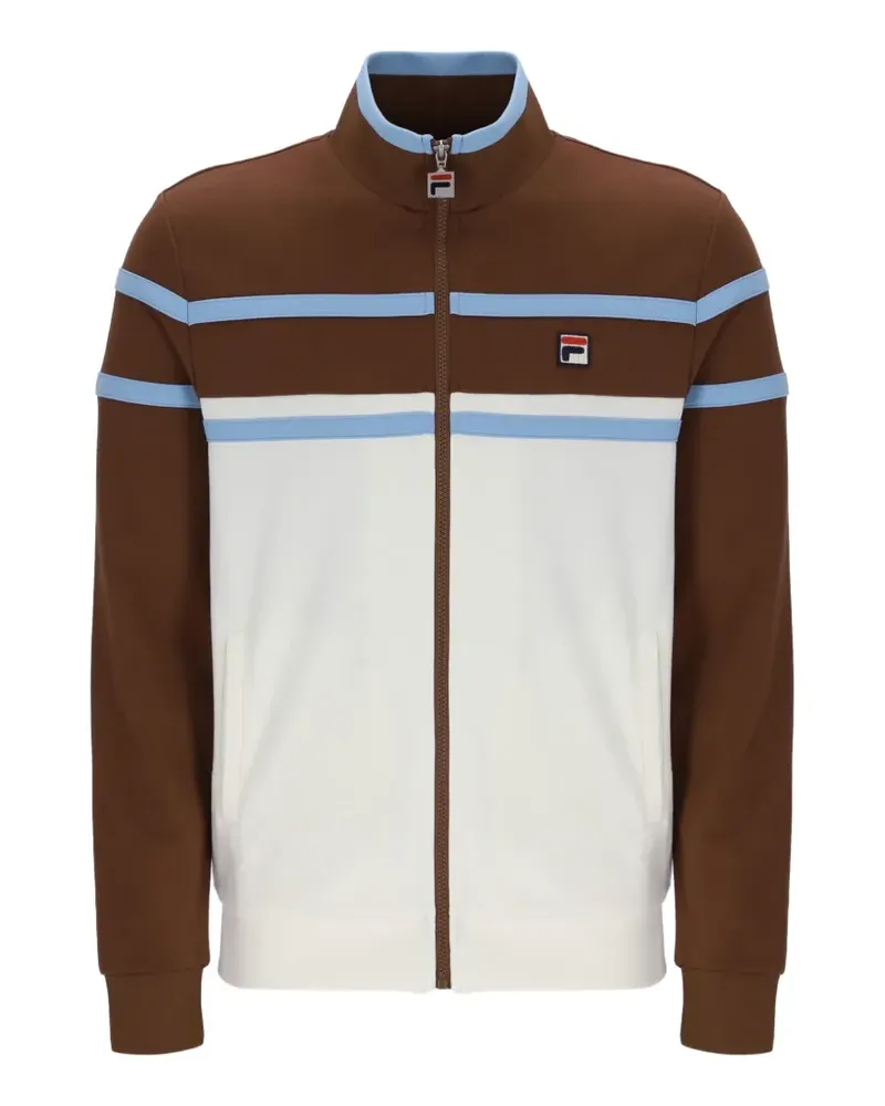 Fila Giovanni Sweatshirt mit Einsatz - Braun Braun