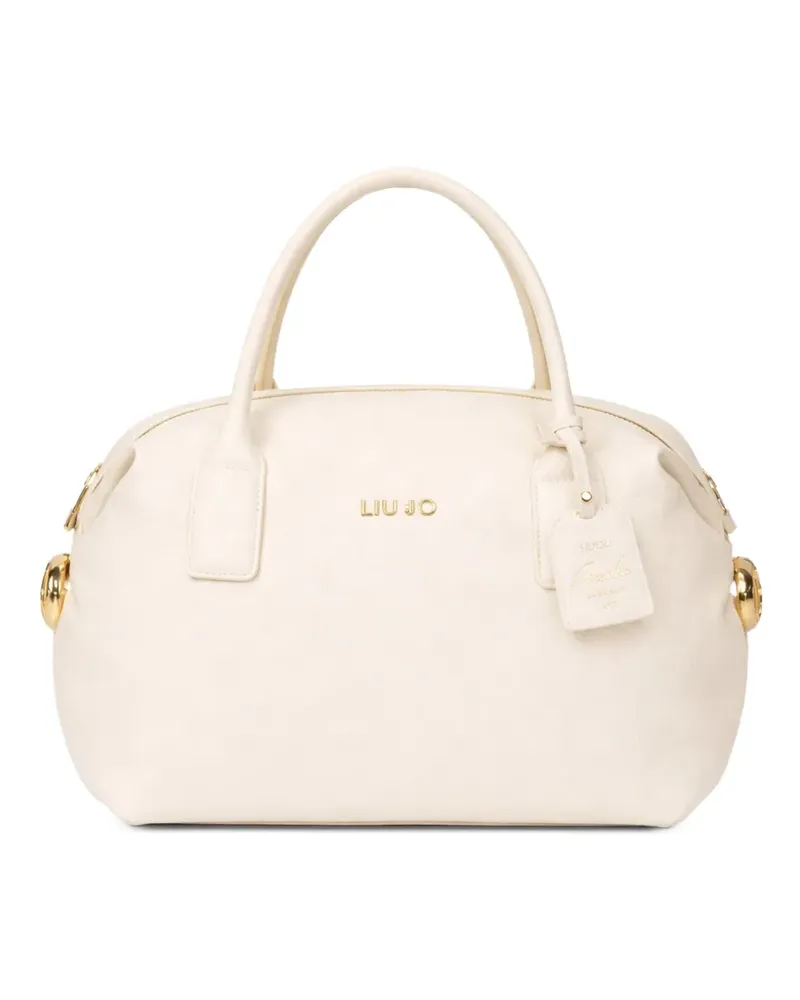 Liu Jo Shopper mit Logo-Anhänger - Nude Nude