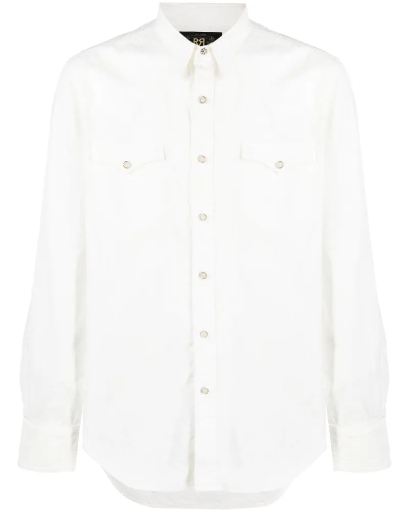 Ralph Lauren Langärmeliges Hemd - Weiß Weiß