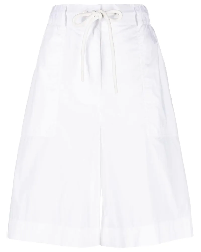 Moncler Shorts mit Kordelzug - Weiß Weiß