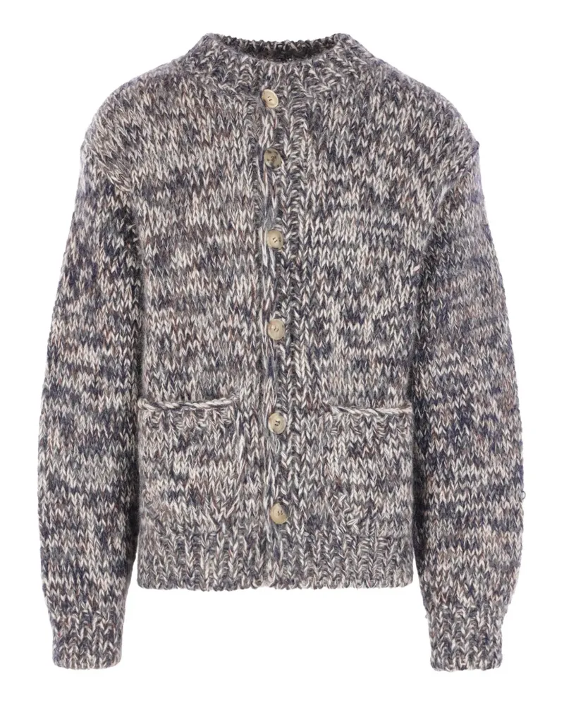10 Corso Como x Federico Curradi button-fastening cardigan - Grau Grau