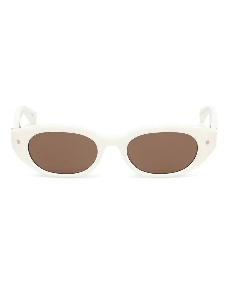 AllSaints Ovale Lola Sonnenbrille - Nude Nude