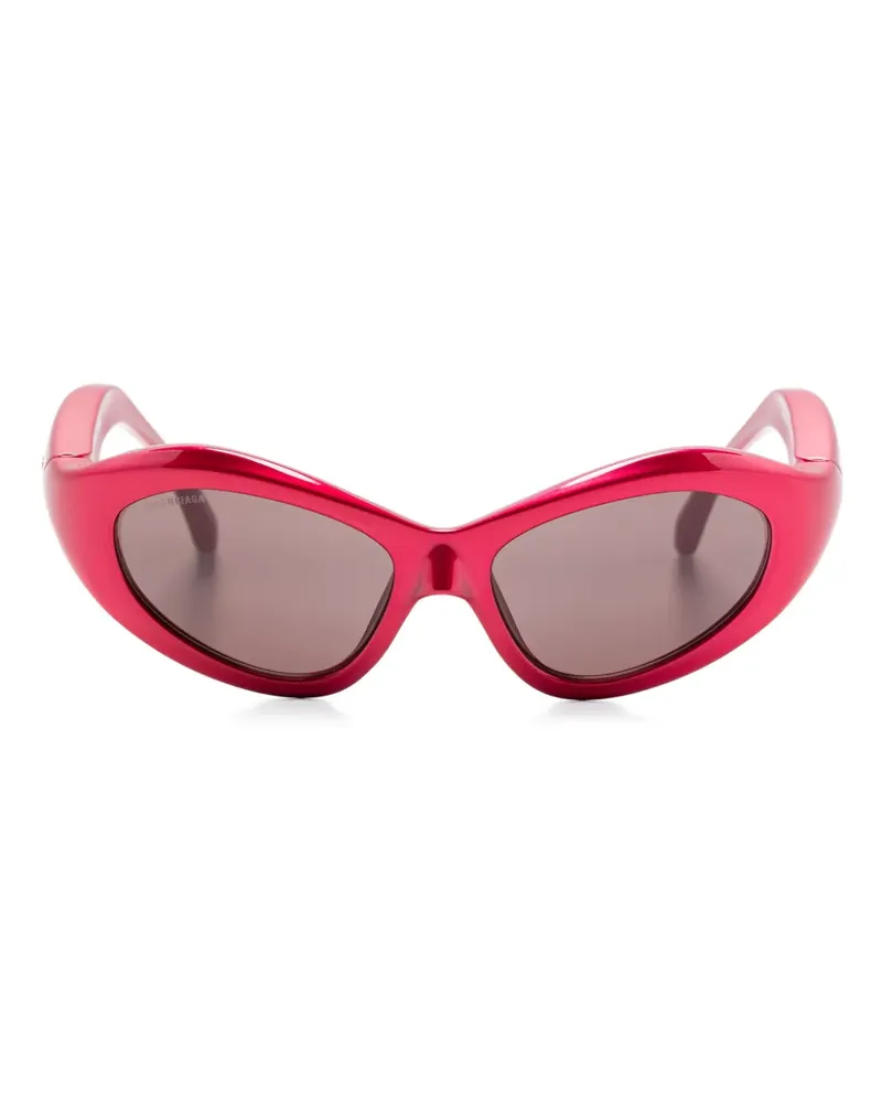 Balenciaga Orbit Cat Sonnenbrille - Rosa Rosa