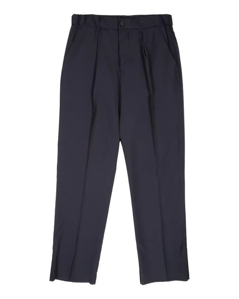 Hevò Torrecanne pleated elasticated-waist trousers - Schwarz Schwarz
