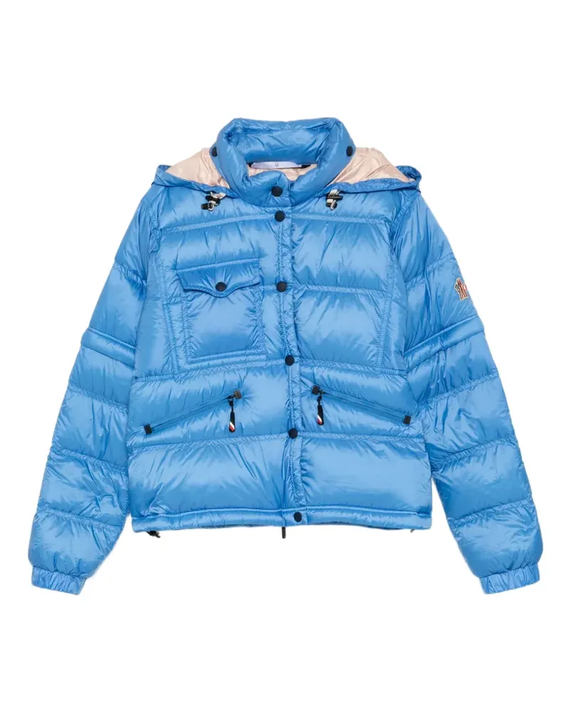 Moncler Gesteppte Jacke mit Stehkragen - Blau Blau