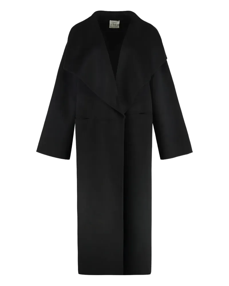 Totême Signature Mantel - Schwarz Schwarz
