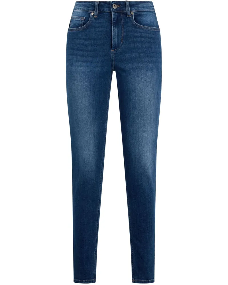 Liu Jo Skinny-Jeans mit hohem Bund - Blau Blau
