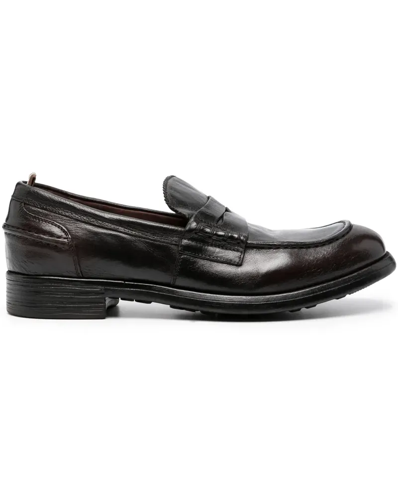 Officine Creative Italia Chronicle 056 Penny-Loafer - Schwarz Schwarz