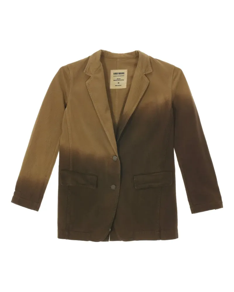 Uma Wang Jane Blazer mit Taschen - Braun Braun