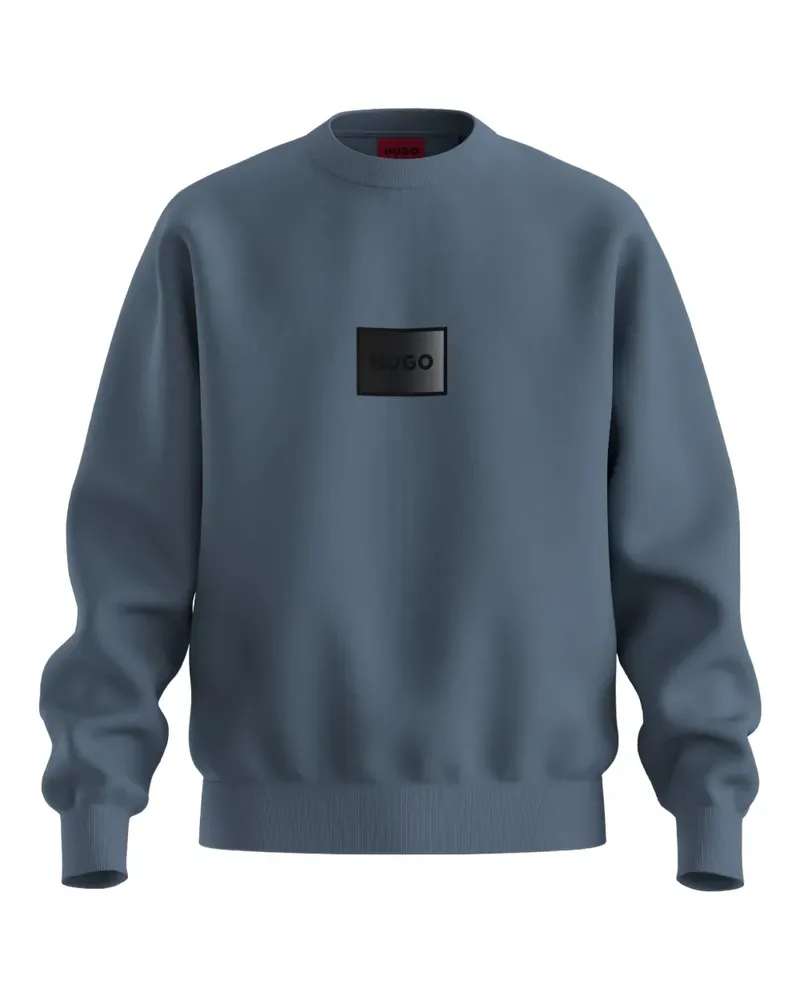 HUGO BOSS Sweatshirt mit Logo - Blau Blau