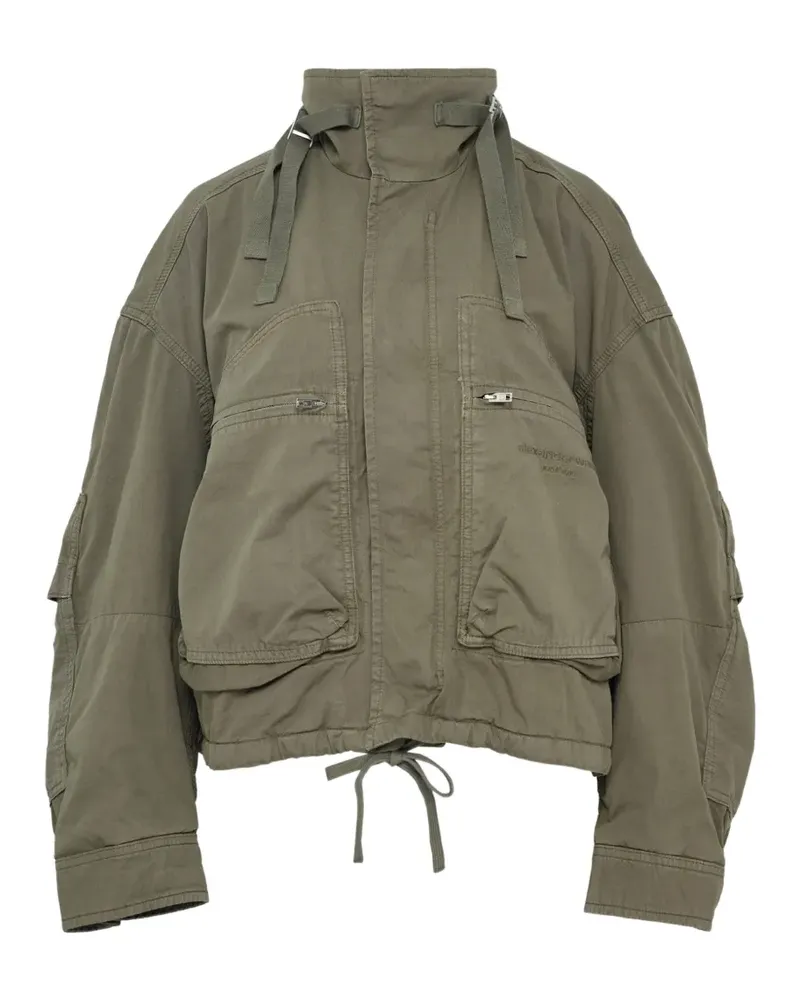 Alexander Wang zip-pocket jacket - Grün Grün