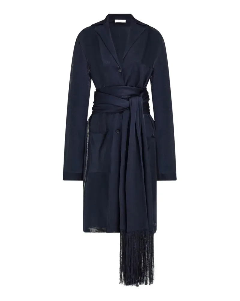 Ferragamo jersey duster - Blau Blau