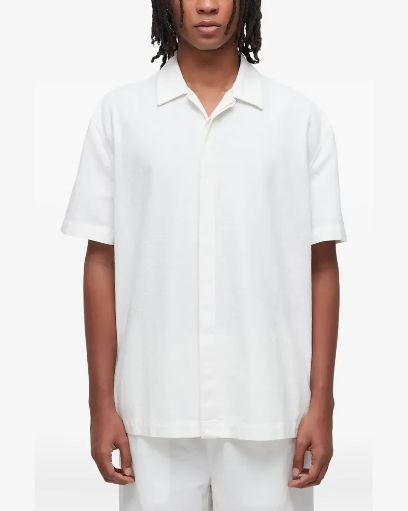 Osklen MC Hemd mit Reverskragen - Weiß Weiß