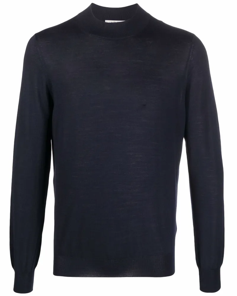 La Fileria Fein gestrickter Pullover - Blau Blau