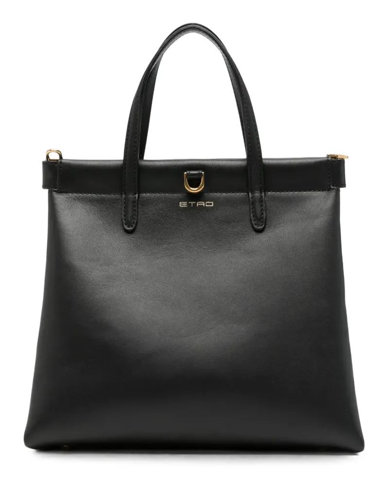 Etro Tote Bag aus Leder - Schwarz Schwarz
