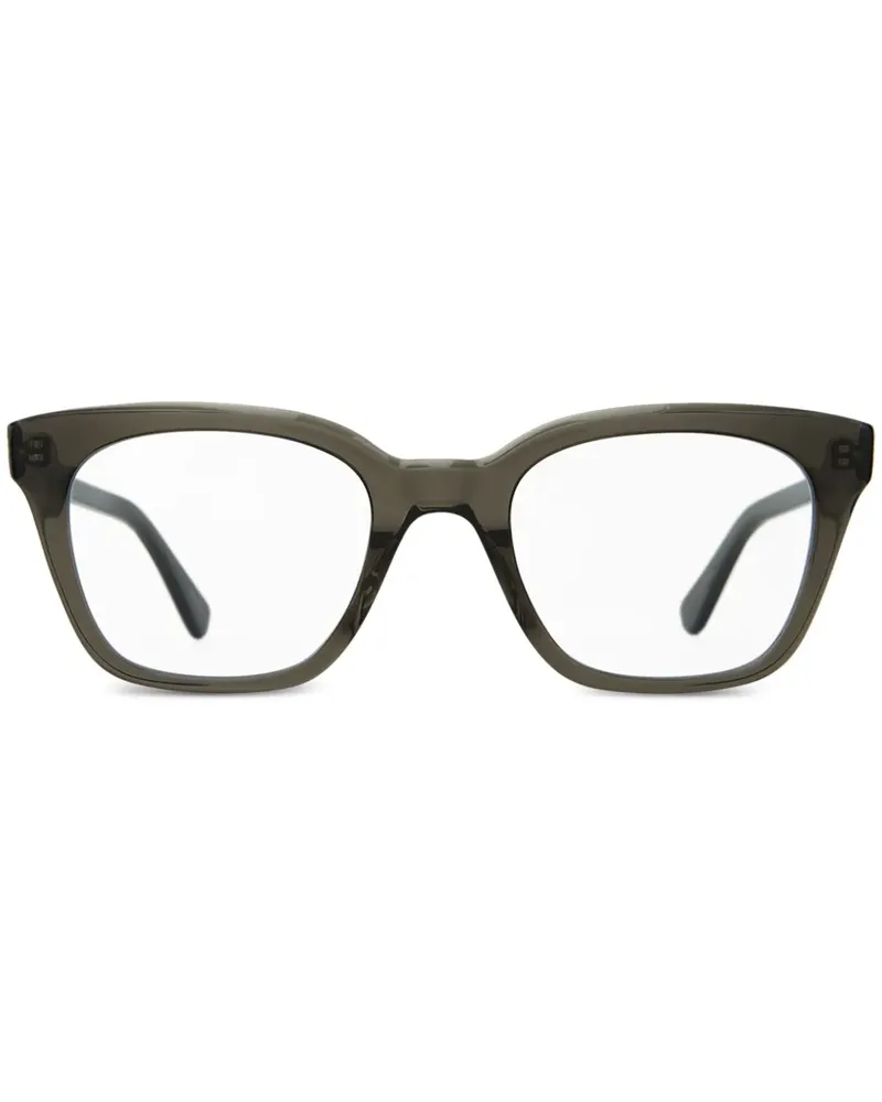 Garrett Leight El Rey Brille - Schwarz Schwarz