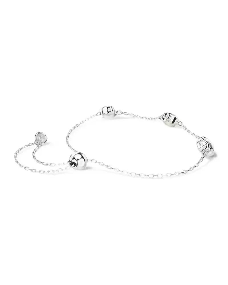 Swarovski Chroma star-charm adjustable bracelet - Silber Silber