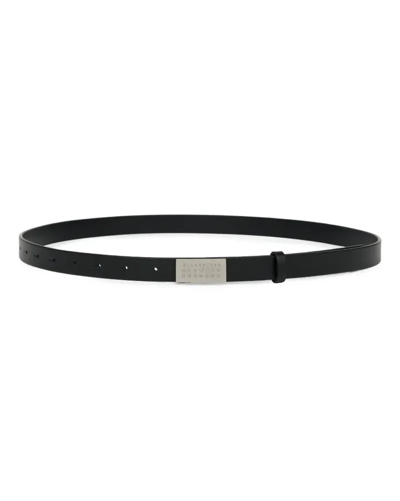 Maison Margiela Numeric Gürtel - Schwarz Schwarz