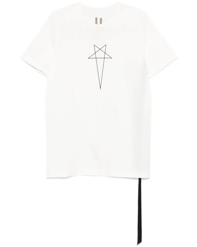DRKSHDW by Rick Owens Level T T-Shirt - Weiß Weiß