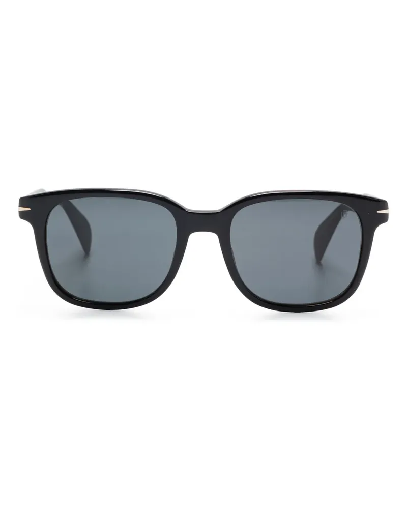 EYEWEAR by DAVID BECKHAM Sonnenbrille mit eckigem Gestell - Schwarz Schwarz