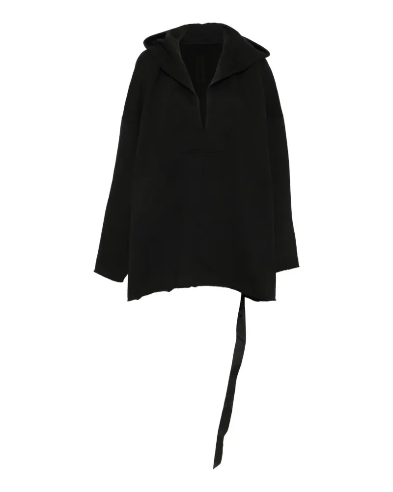 DRKSHDW by Rick Owens V-neck hoodie - Schwarz Schwarz