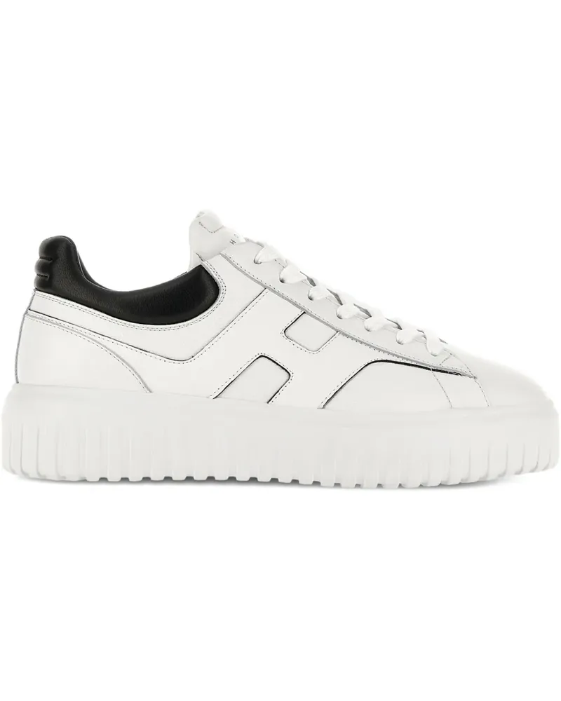 Hogan H-Stripes platform sneakers - Weiß Weiß