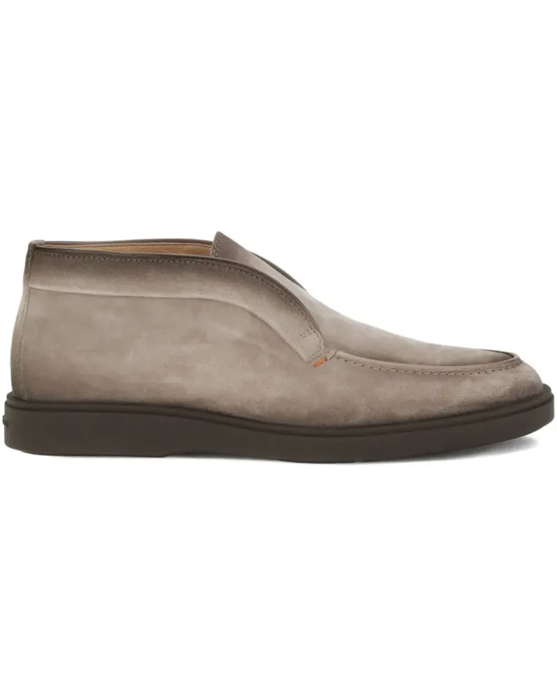 Santoni Loafer mit Knöchel - Nude Nude