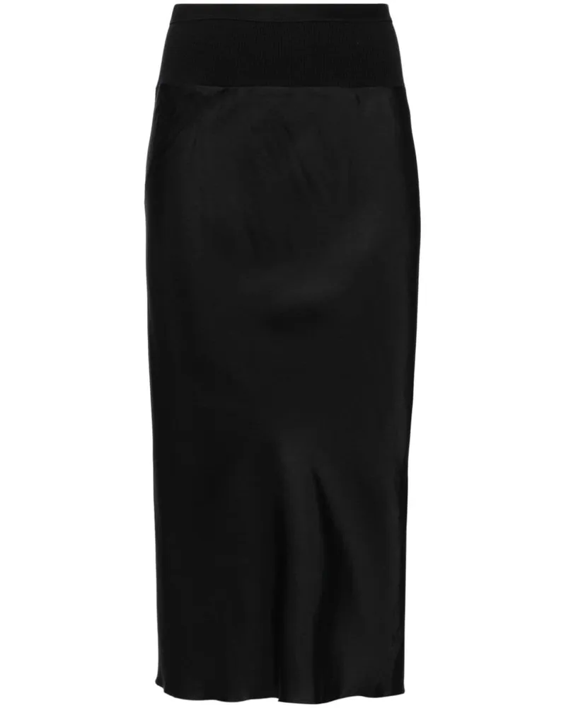 Rick Owens Rock mit geripptem Bund - Schwarz Schwarz