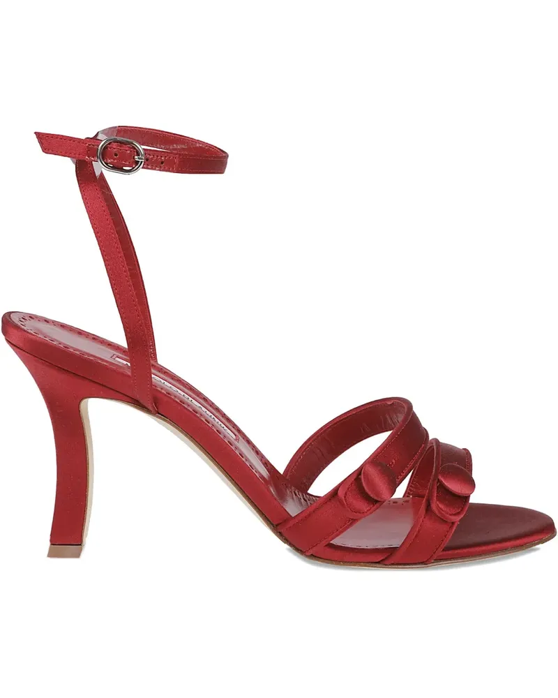 Manolo Blahnik 90mm Neusita sandals - Rot Rot