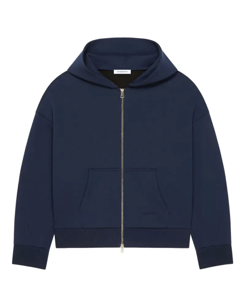 Givenchy Kapuzenjacke im Scuba-Look - Blau Blau