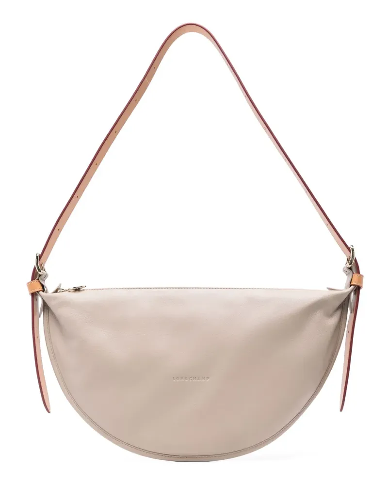 Longchamp Mittelgroße Half Umhängetasche - Nude Nude