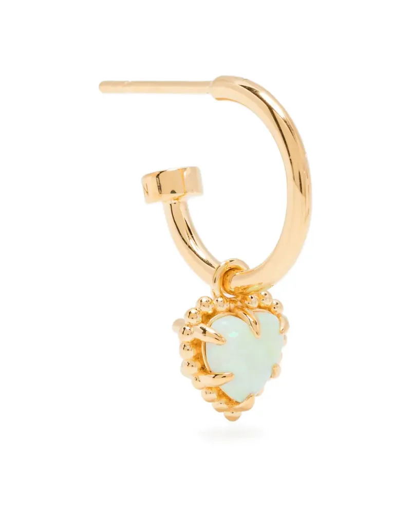 Stolen Girlfriends Club Dahlia's Heart Ohrringe - Gold Gold