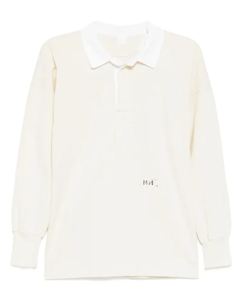Maison Margiela Klassisches Langarmshirt - Nude Nude