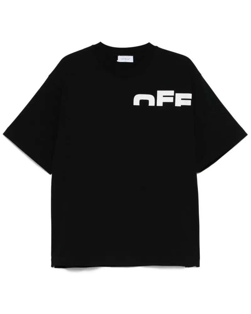 OFF-WHITE Shared Logo T-Shirt - Schwarz Schwarz